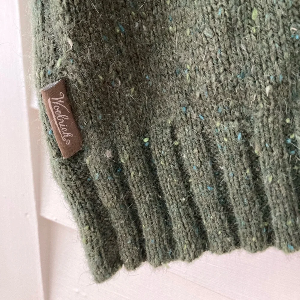 Woolrich | Angora Blend Hooded Sweater Vest Size XL - Picture 7 of 8